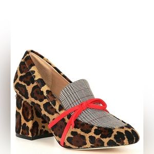 Antonio Melani Leopard heels pumps